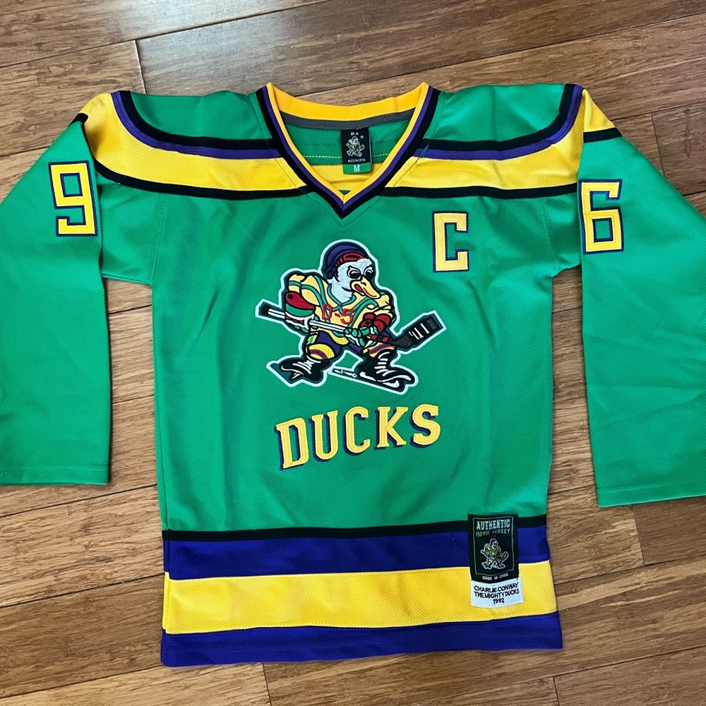 #96 Conway Might Ducks Hockey Jersey